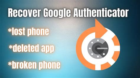 recover google authenticator|Sign in with backup codes